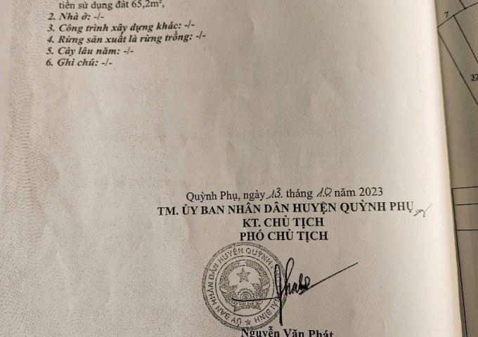 ► CHÍNH CHỦ CẦN BÁN NHÀ MẶT ĐƯỜNG QUỐC LỘ 10 – PHỤ DỰC, HƯNG YÊN