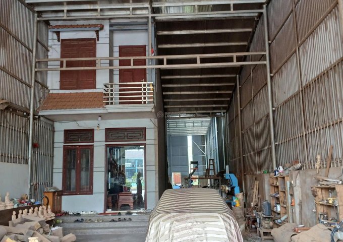 Cho Thuê Nhà 3 Tầng Kết Hợp Xưởng Sản Xuất, Tổng Diện Tích 450m² – Vị Trí Đắc Địa Tại Quốc Lộ 5, Minh Đức, Mỹ Hào, Hưng Yên