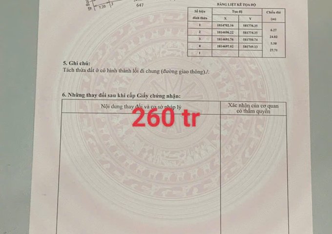 CHÍNH CHỦ NHỜ BÁN 4 LÔ ĐẤT TẠI XÃ VĨNH THÁI – TP. HUẾ