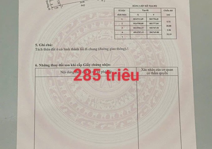 CHÍNH CHỦ NHỜ BÁN 4 LÔ ĐẤT TẠI XÃ VĨNH THÁI – TP. HUẾ