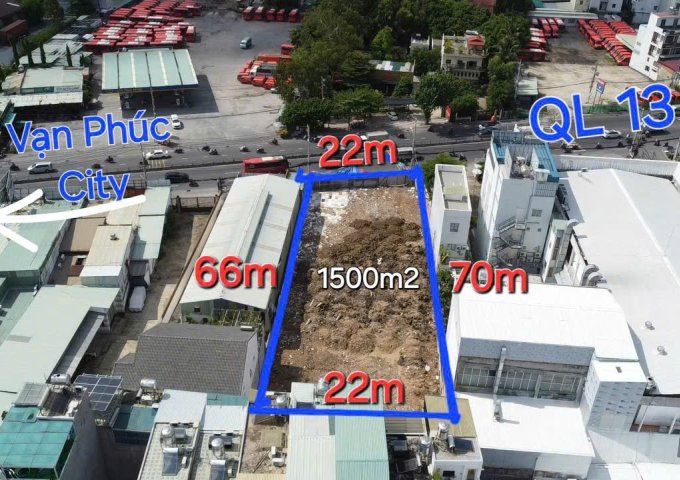 Bán Lô Đất Lớn Mặt Tiền Quốc Lộ 13, Hiệp Bình Phước - Thành Phố Thủ Đức