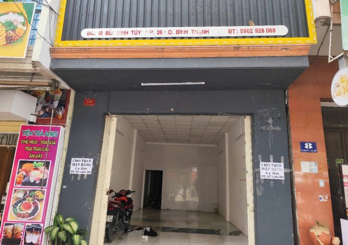 Cho thuê nhà nguyên căn – số 10 Bùi Đình Túy, Bình Thạnh