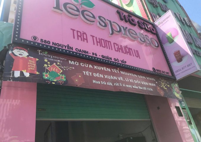 SANG LẠI QUÁN TRÀ SỮA - 580 NGUYỄN OANH, GÒ VẤP