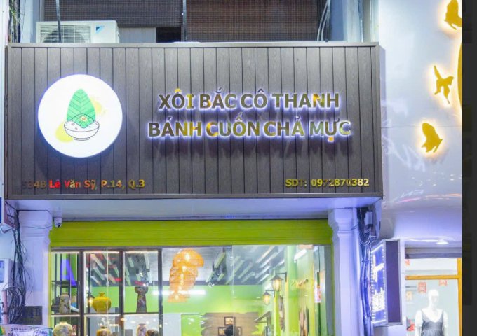 CHÍNH CHỦ Sang Nhượng Quán BẮC - Đắc Địa Tại Lê Văn Sỹ, Quận 3