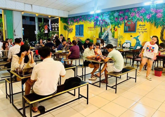 SANG QUÁN ĂN 200m² – ĐẦY ĐỦ TIỆN NGHI – ĐÃ CÓ 3 PHÒNG MÁY LẠNH