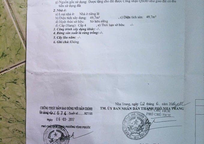 CHÍNH CHỦ BÁN ĐẤT TẶNG NHÀ – LÔ GÓC MẶT TIỀN ĐƯỜNG 2/4 (30m) VÀ ĐƯỜNG NGÔ ĐẾN – THÁP BÀ, NHA TRANG