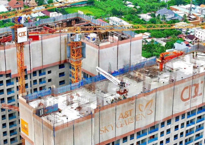 Chính chủ bán căn hộ chung cư A&T Sky Garden, 2PN, 2WC - view hồ bơi.