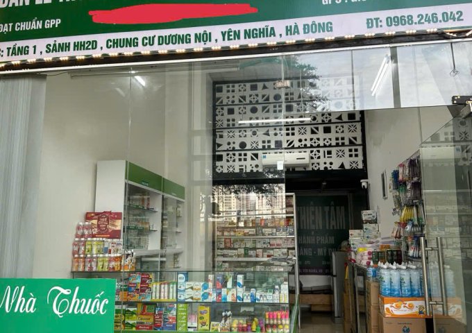 SANG NHƯỢNG NHÀ THUỐC – KHU VỰC YÊN NGHĨA, HÀ ĐÔNG – GIÁ HỜI, CHỈ VIỆC VÀO BÁN