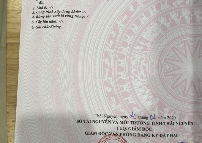 ► BÁN ĐẤT TRUNG TÂM TP THÁI NGUYÊN - PHƯỜNG TRUNG THÀNH