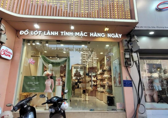 CHO THUÊ MẶT BẰNG KINH DOANH ĐẮC ĐỊA TẠI 121 ĐƯỜNG CẦU GIẤY - HÀ NỘI