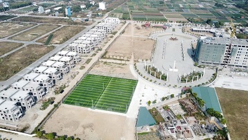 Bán liền kề 100m2, MT 5m, dự án Cienco 5 Mê Linh, sổ đỏ hoặc hợp đồng góp vốn, giá chỉ từ 25tr/m2