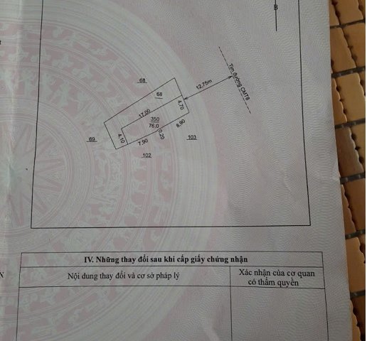 CHÍNH CHỦ BÁN ĐẤT MẶT ĐƯỜNG CMT8 – TRUNG TÂM TP. SÔNG CÔNG, THÁI NGUYÊN