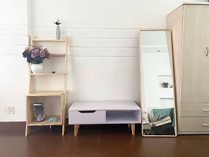 CHO THUÊ PHÒNG RỘNG – FULL NỘI THẤT – KHU VỰC CHỢ BÀ CHIỂU