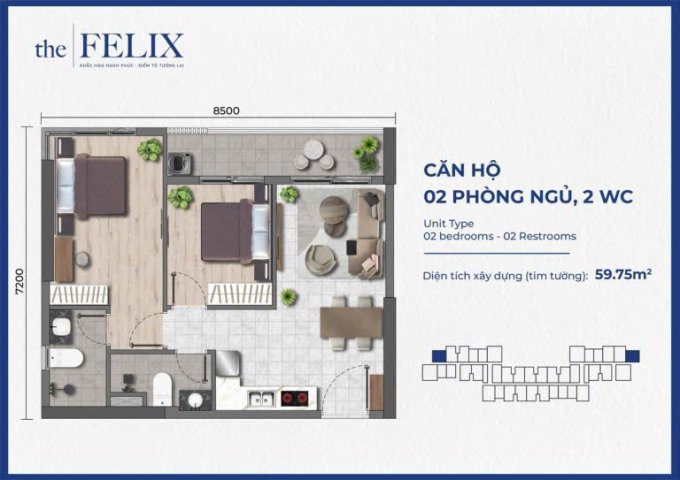 ► CĂN HỘ 3PN TUYỆT ĐỈNH ĐÁNG SỐNG TẠI THUẬN AN- SIÊU DỰ ÁN THE FELIX