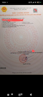 CHÍNH CHỦ BÁN ĐẤT ĐẸP XÃ LƯƠNG BẰNG - KIM ĐỘNG - HƯNG YÊN