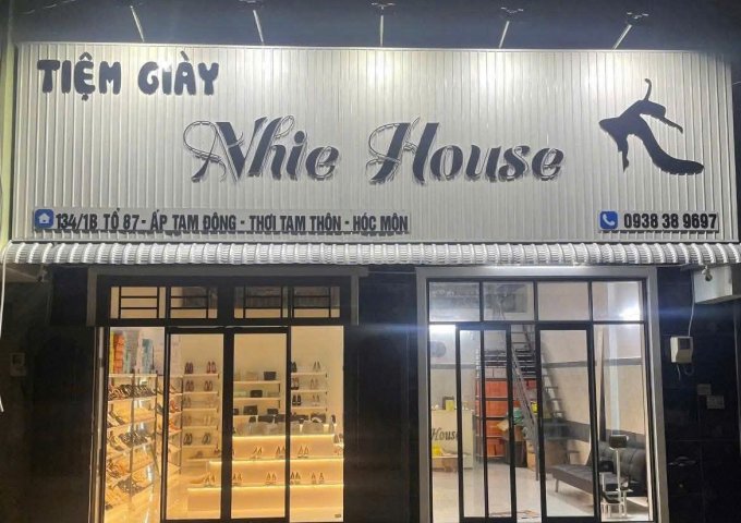 CẦN SANG LẠI SHOP GIẦY DÉP NỮ. Vị trí : Đường Phạm Thị Giây , Ấp Tam Đông ( cũ) , Thới Tam Thôn , Hóc Môn