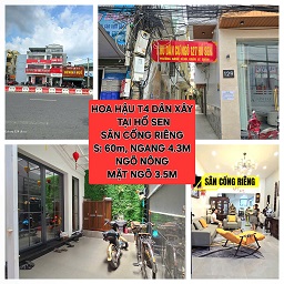 Cần bán nhà 127 Hồ Sen Hải Phòng -60m2 giá tốt- tặng nội thất mộc