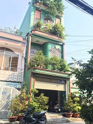 Bán nhà mặt tiền hẻm – Gần Bến xe Miền Tây