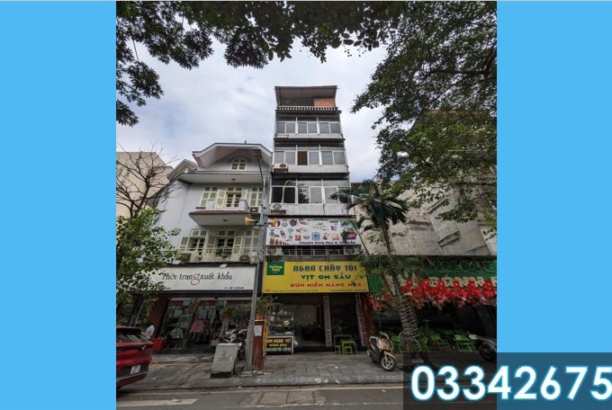 🔶Chính chủ cho thuê cả nhà 6T hoặc lẻ từng tầng sát mặt Đ.Tô Hiến Thành, Hà Nội, 0334267587