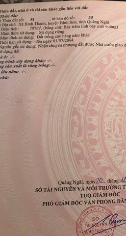 Hót Hót Hót Chỉ Với 350 triệu Bạn Có Thể Sở Hữu Ngay 2 Lô đất Tỉnh Quảng Ngãi Vị Trí Đẹp- Khả Năng Sinh Lời Cao