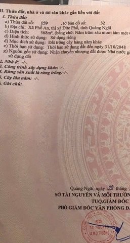 Hót Hót Hót Chỉ Với 350 triệu Bạn Có Thể Sở Hữu Ngay 2 Lô đất Tỉnh Quảng Ngãi Vị Trí Đẹp- Khả Năng Sinh Lời Cao