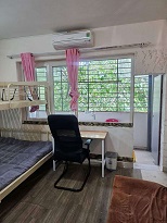 Cho thuê phòng trọ 30m² – ban công lớn, gần FTU và UHT – Đầy đủ nội thất