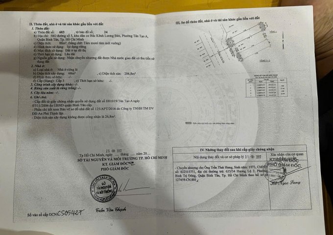 Chính chủ bán nhanh nhà nhà đẹp tại 58O đường số 5, khu dân cư Bắc Lương Bèo, phường Tân Tạo.