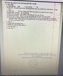 BÁN LÔ ĐẤT ĐẸP – GIÁ TỐT TẠI PHÚ MỸ, BÀ RỊA – VŨNG TÀU