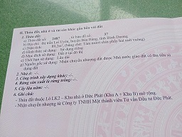 ► BÁN ĐẤT THỔ CƯ – TRUNG TÂM LAI UYÊN, BÀU BÀNG, BÌNH DƯƠNG