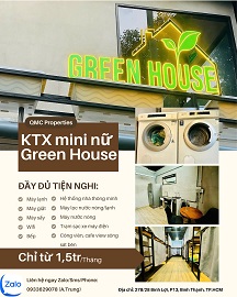 KÝ TÚC XÁ MINI THÔNG MINH DÀNH CHO NỮ – BÌNH THẠNH