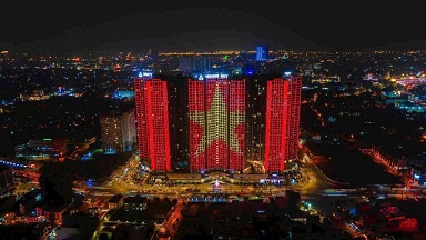 Cho thuê mặt bằng kinh doanh tại Trung tâm thương mại Tòa nhà Hoàng Huy Commerce, đường Võ Nguyên Giáp, Lê Chân, Hải Phòng