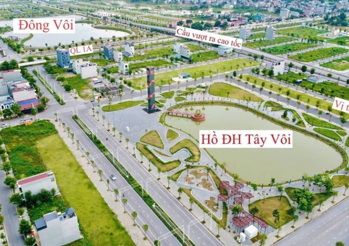 KĐT Rùa Vàng City – Tây Vôi - Đông Vôi