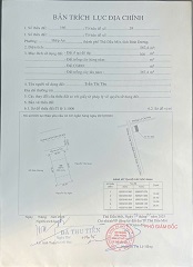 Chính chủ cần bán lô đất tại Phường Hiệp An - TP Thủ Dầu Một - Tỉnh Bình Dương