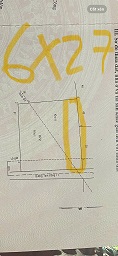 Lô đất 162m² ngang 6x27m bị dự phóng cần bán trang trải cuộc sống