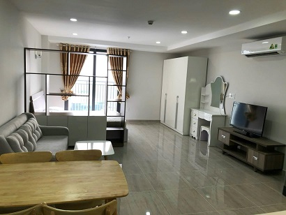 Cho thuê căn hộ Cao Cấp BICONSI TOWER Chợ đình (Tầng cao 1x view thoáng)