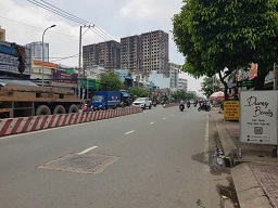 Cho thuê nhà cấp 4 mặt tiền đường Huỳnh Tấn Phát, Phường Phú Thuận, Quận 7