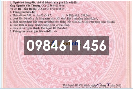 ⭐Chính chủ bán đất thổ cư sẵn sổ xã Nghĩa Thành, TP.HCM (H.Châu Đức, BRVT cũ), từ 670tr, 0984611456