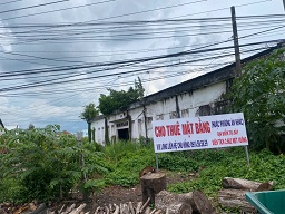 CHO THUÊ (HOẶC BÁN) ĐẤT + KHO KIÊN CỐ – MẶT NGOÀI QUỐC LỘ 1A