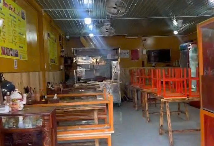 CHO THUÊ MẶT BẰNG KINH DOANH QUÁN ĂN 2 TẦNG