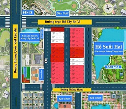 CẦN BÁN 15 LÔ ĐẤT ĐẸP TRUNG TÂM BA VÌ – GẦN HỒ SUỐI HAI – VIEW SÂN GOLF