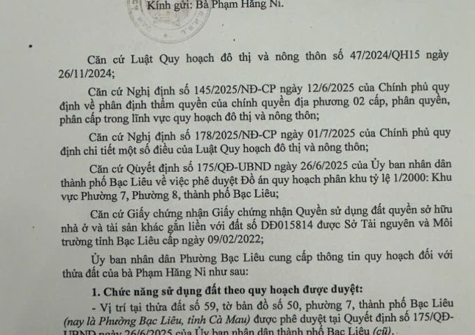 VỊ TRÍ VÀNG GIỮA TRÁI TIM TP. BẠC LIÊU — ĐẤT Ở & DỊCH VỤ, GIÁ TRỊ CAO NHẤT KHU VỰC