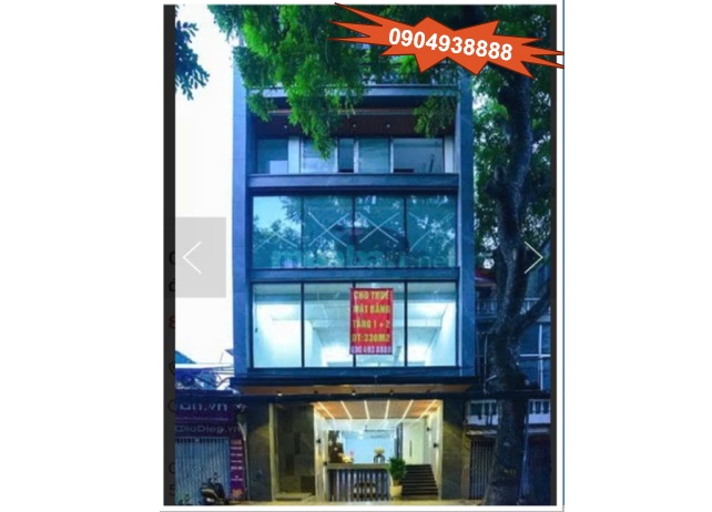 ⭐Cho thuê tầng 1 và tầng 2 nhà mặt đường số 585 Hoàng Hoa Thám, Hà Nội. 0904938888