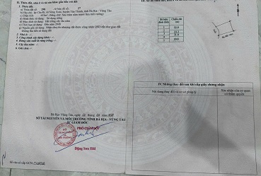 CHÍNH CHỦ BÁN ĐẤT ĐẸP TẠI TÂN THÀNH – BÀ RỊA VŨNG TÀU