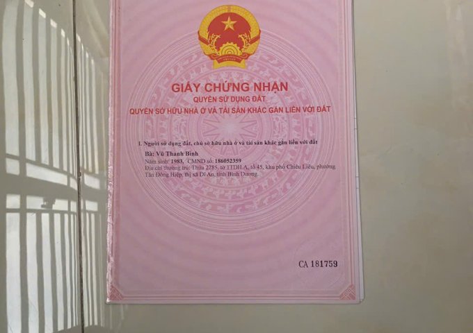 VỠ NỢ CẦN BÁN GẤP NHÀ LIỀN KỀ GIÁ RẺ – TRUNG TÂM LONG TRẠCH, CẦN ĐƯỚC, LONG AN