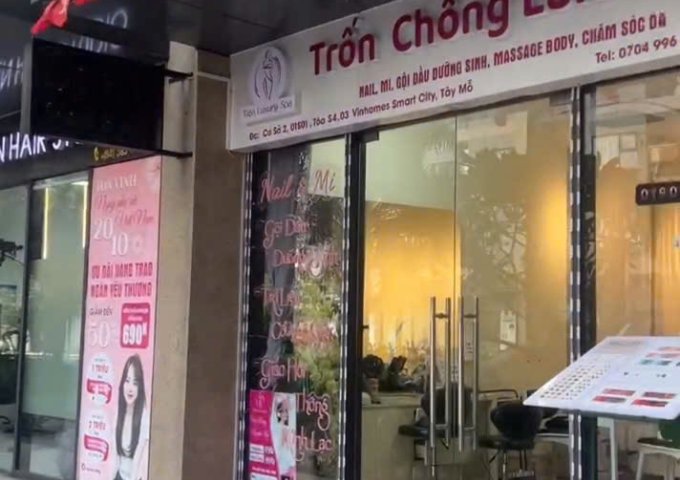 CHO THUÊ CĂN SHOP TÒA S403 – VINHOMES SMART CITY, TÂY MỖ