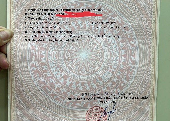 BÁN GẤP LÔ ĐẤT MẶT ĐƯỜNG TRUNG TÂM LÊ CHÂN – VỊ TRÍ VÀNG KINH DOANH SIÊU LỢI NHUẬN