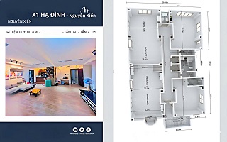 Giá Sốc X1 Hạ Đình 6,6 tỷ . Tầng 6, mỗi tầng 4 đến 6 căn hộ, LH 0936 245 743