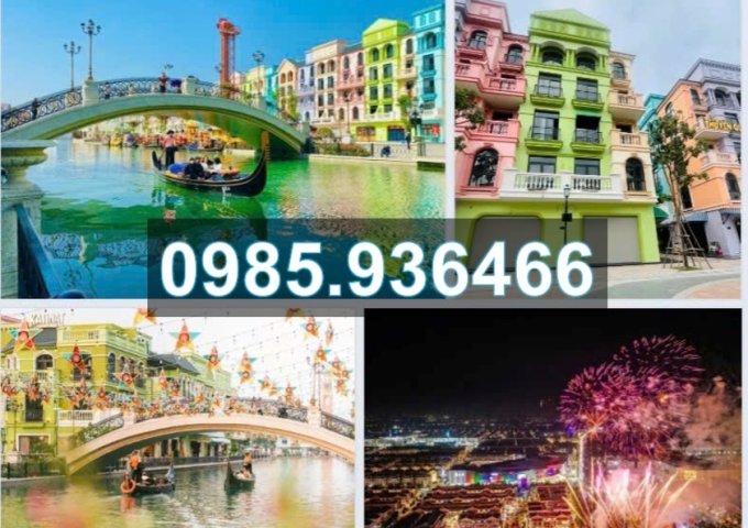 ⭐Chính chủ có việc cần bán gấp căn góc 3 mặt tiền sông Vernice - Vinhome Ocean Park3 - 0985.936466