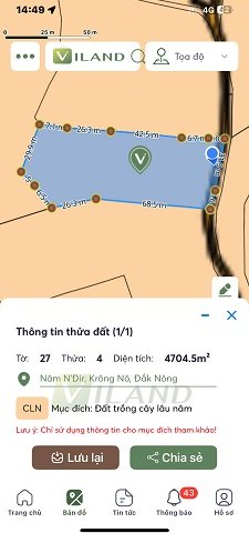CHÍNH CHỦ CẦN BÁN LÔ ĐẤT DUY NHẤT – NAM XUÂN, NÂM ĐIR, KRÔNG NÔ, ĐẮK NÔNG