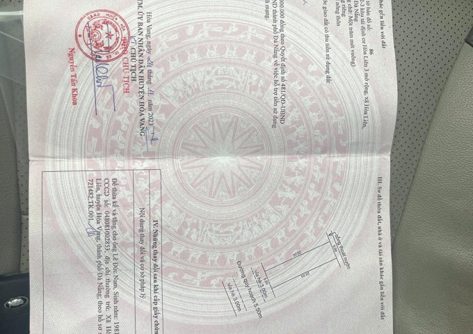 BÁN LÔ ĐẤT ĐẸP TÁI ĐỊNH CƯ HÒA LIÊN 3 – GIÁ TỐT